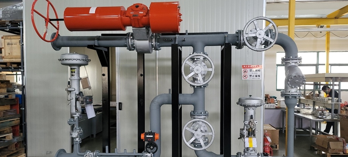 Desuper Heater and Pressure Reduce Device