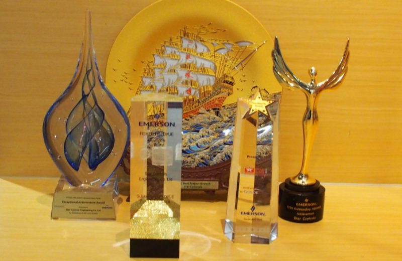 乐动在线平台荣获艾默生颁发的五大奖项